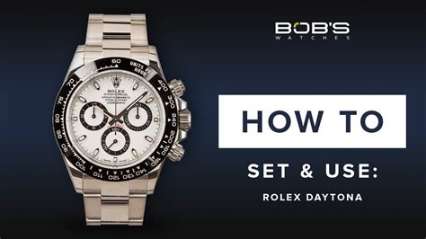 rolex daytona see through|rolex daytona setting instructions.